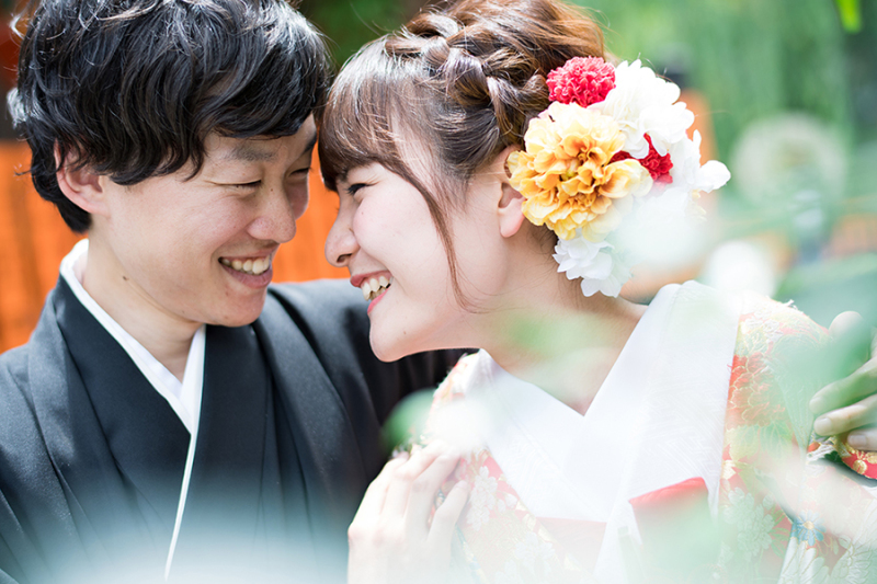 しっかりと寄り添って（おでこバージョン）