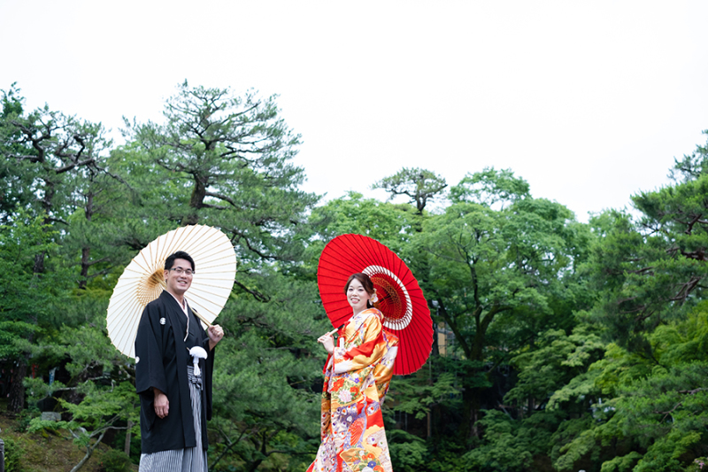 イキイキした緑と