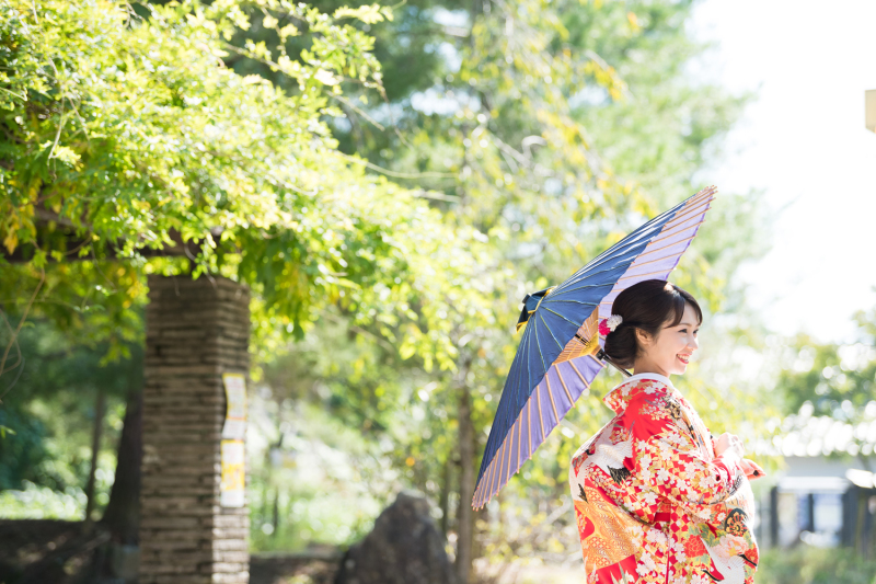 八坂の塔周辺　お天気よし