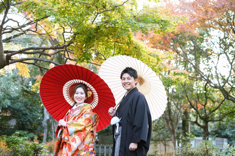 円山公園ならのびのびと撮影が楽しめます