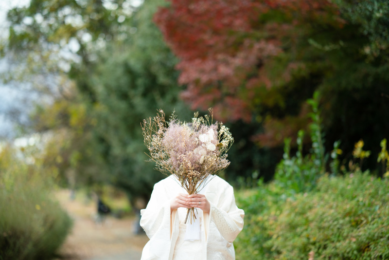ドライフラワーブーケ