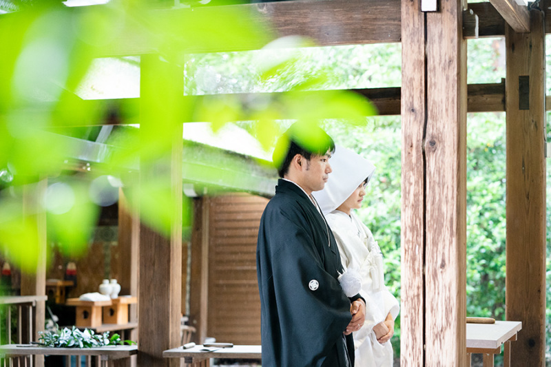 ご祈祷シーンも