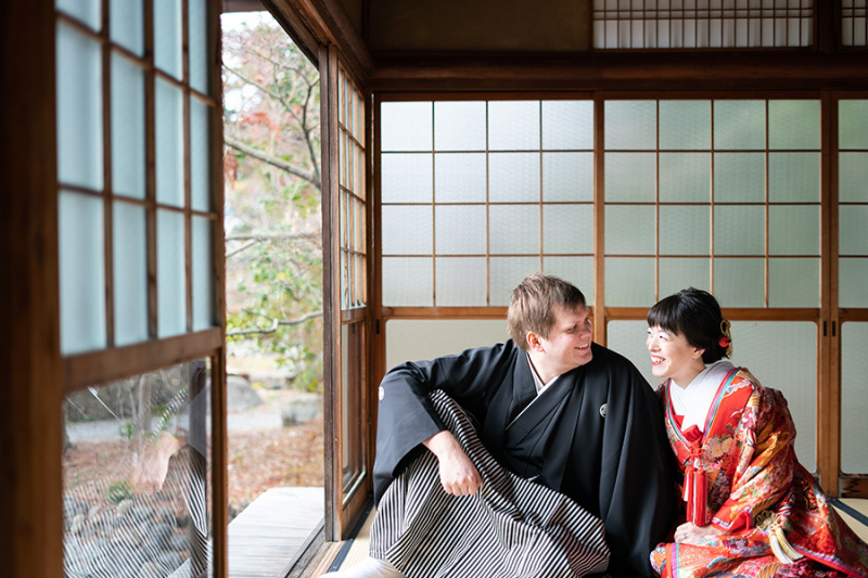 冬のロケーション前撮り