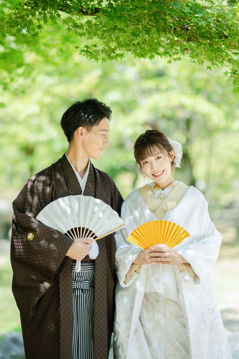 和装ロケーション撮影（円山公園）