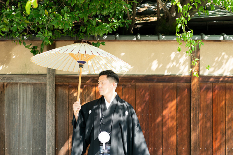 新郎様のお衣装