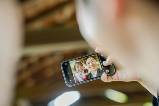ロケーションとスタジオ撮影の1日