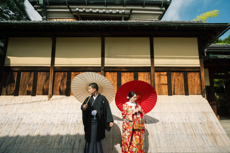 京都でフォトウェディング