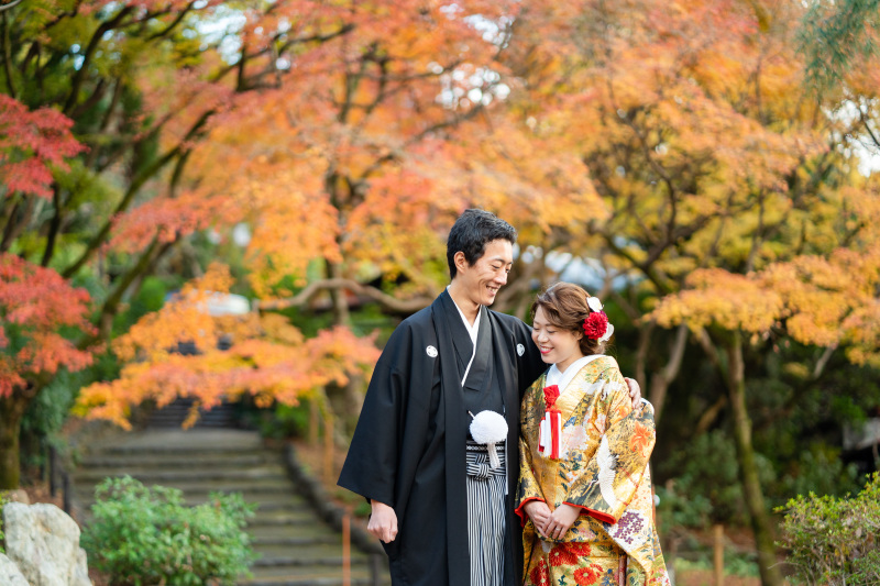 まだ紅葉が残ってました