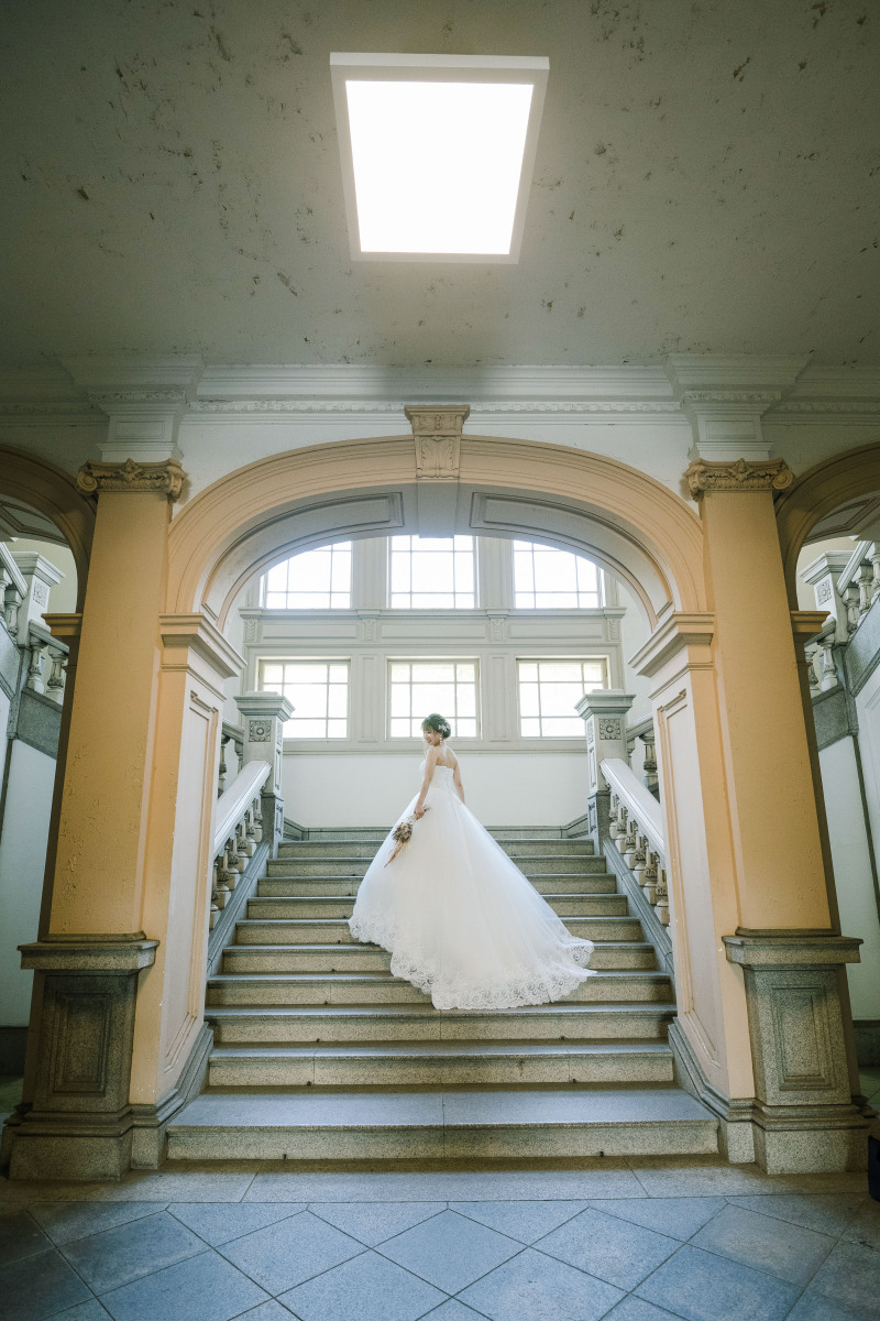 ドレスで前撮り