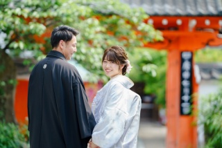 初夏のロケ撮影・八坂の塔付近