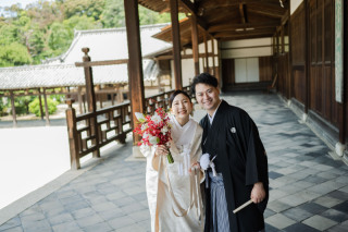 京都で前撮り（萬福寺）