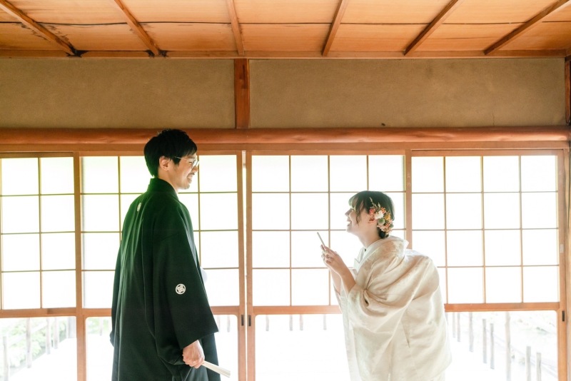 新郎様のソロショット