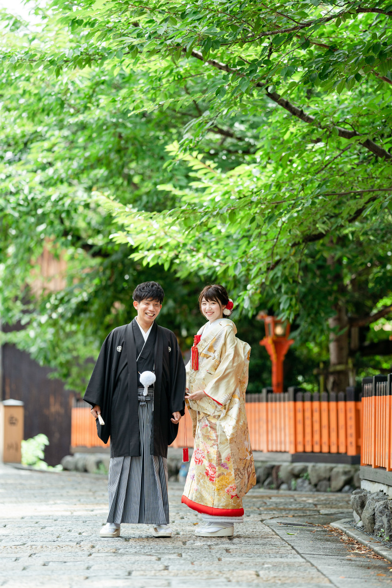 和装と洋装撮影