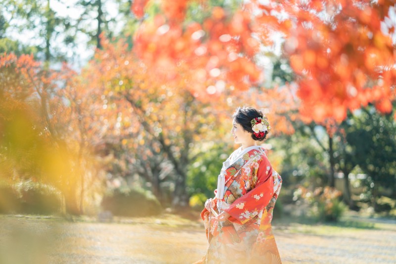 新婦様のソロショット