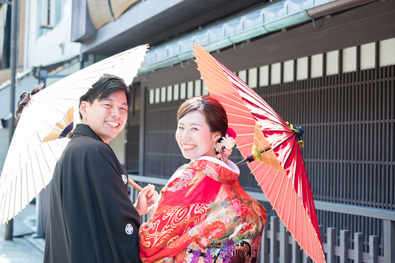 傘がよく似合う