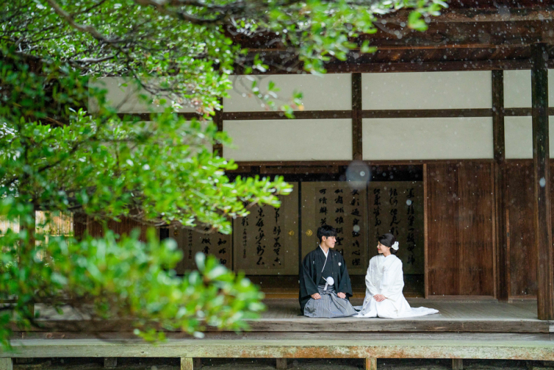 雨でも負けない