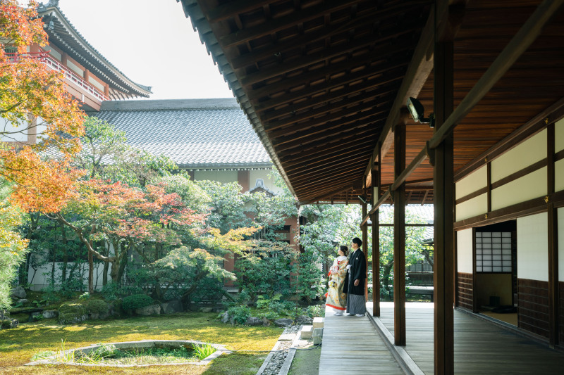 少し色づいた季節