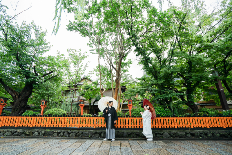 雨上がりの祗園