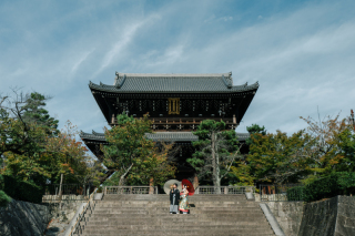 晴天金戒光明寺