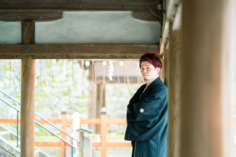 新郎様ソロショット