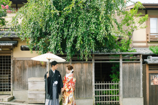 八坂の塔で前撮り