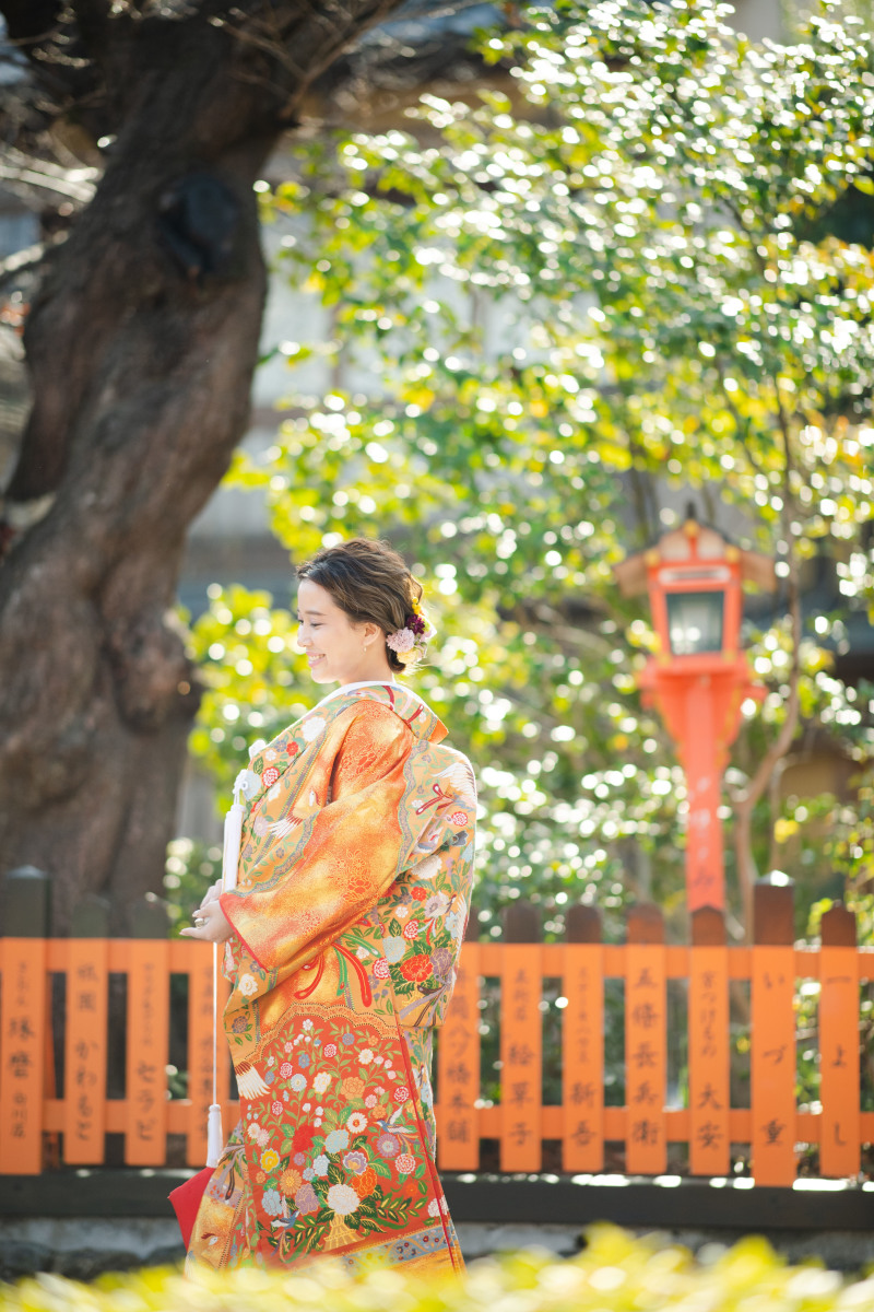 好きな色打掛で