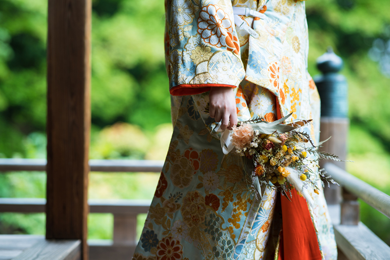 最近人気の色打掛