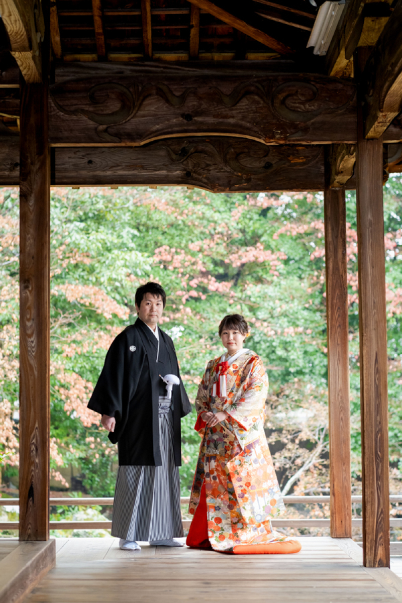 裾を下ろしたお写真も