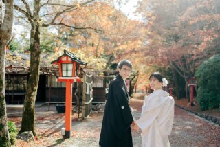 晩秋の大原野神社