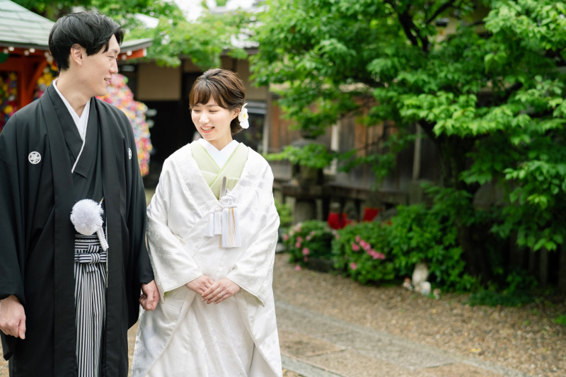 白無垢で前撮り