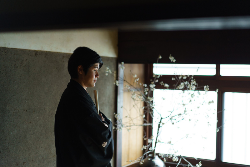 新郎様のソロショット