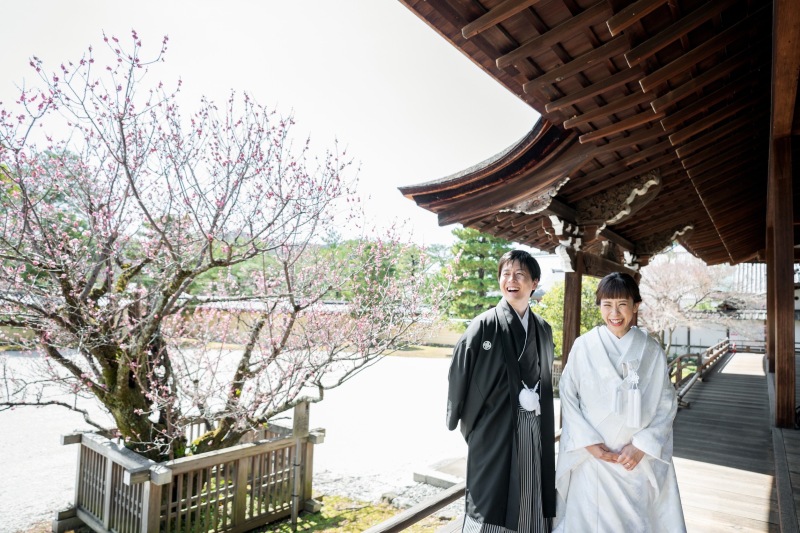自然なおふたりの空気感