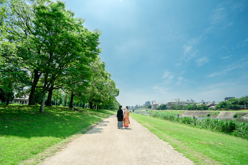 ちょっと鴨川へ