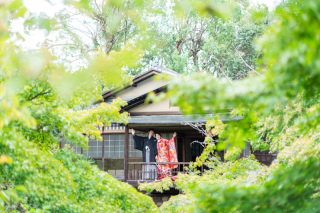 素敵なお二人と素敵な場所で