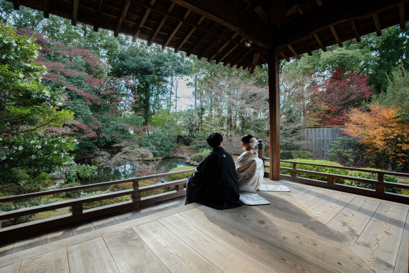 冬の隨心院（白無垢）