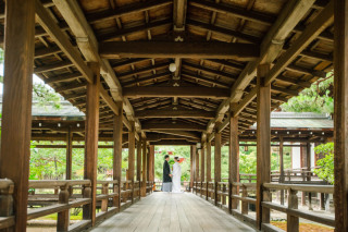 京都の名所で前撮り