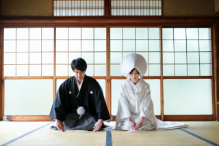 神社で楽しく前撮りを