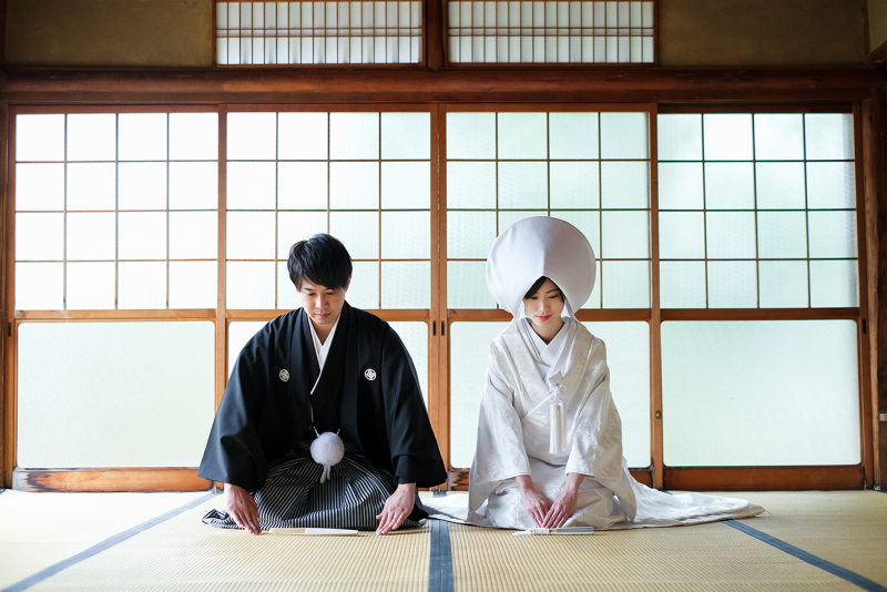 神社で楽しく前撮りを