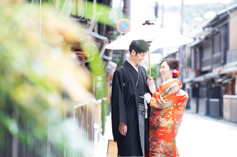 二人の空間を切り取っていく