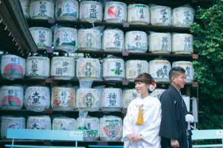 お茶室のある撮影