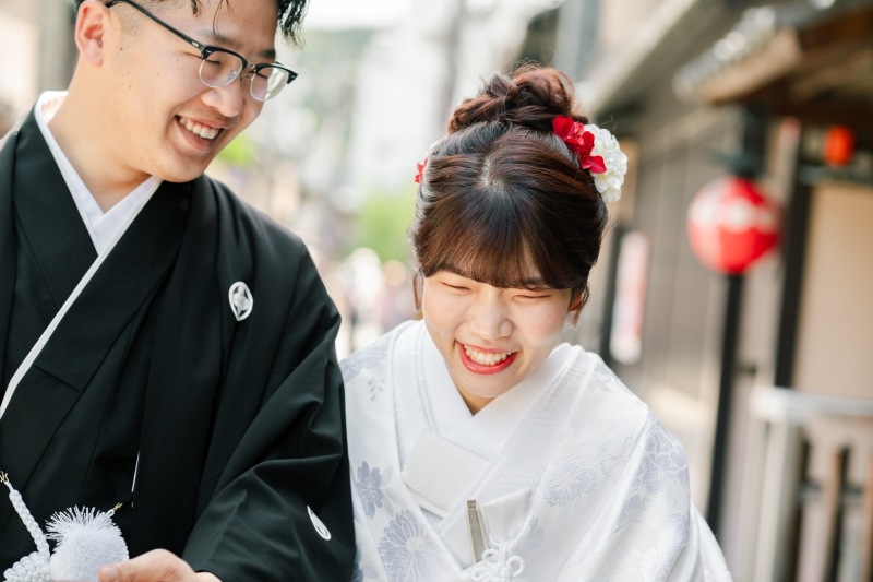 笑いのたえない撮影