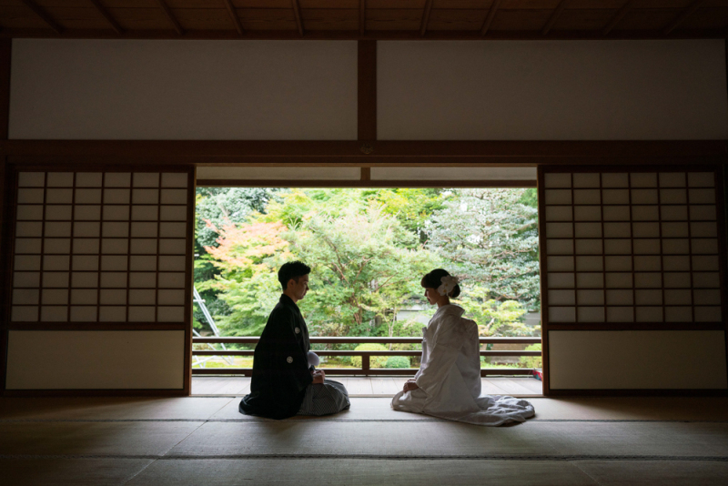 お庭の景色が匂う