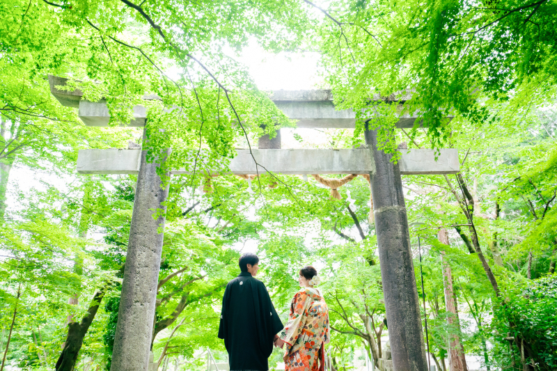 新緑に囲まれた1日でした