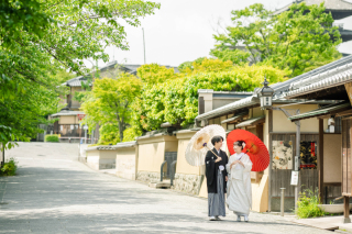 白無垢で和装前撮り
