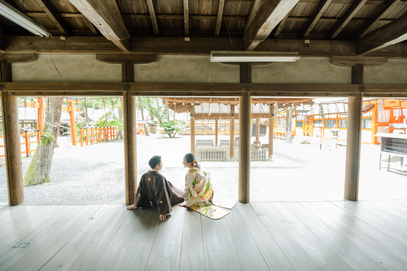 お二人だけの撮影