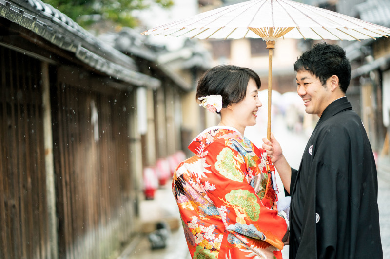 見つめ合うお二人