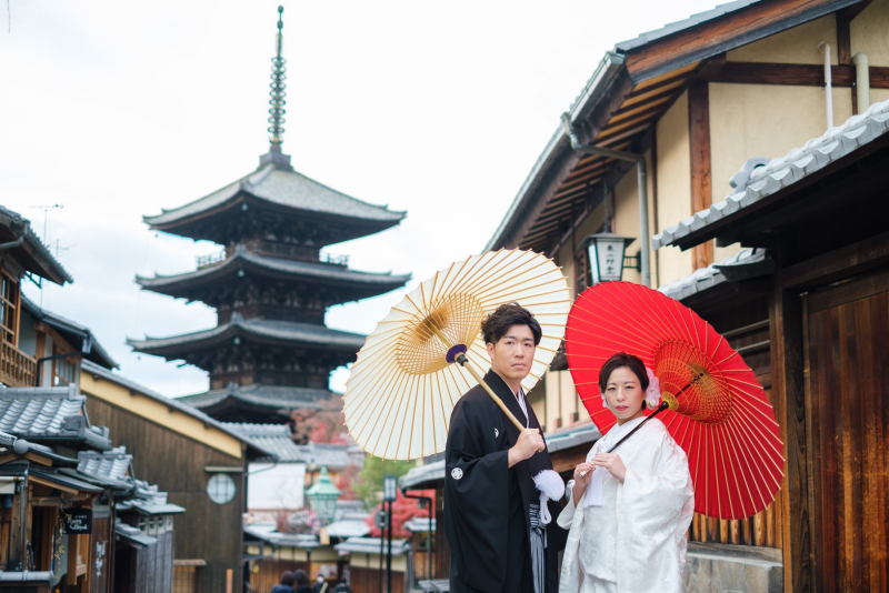 定番の八坂の塔