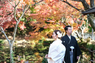 しっとり和装で撮影を