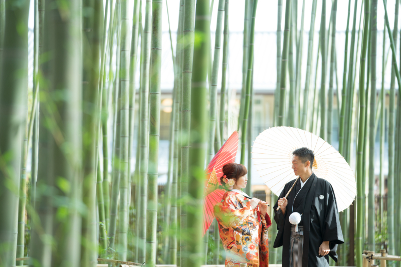 もちろん竹林も