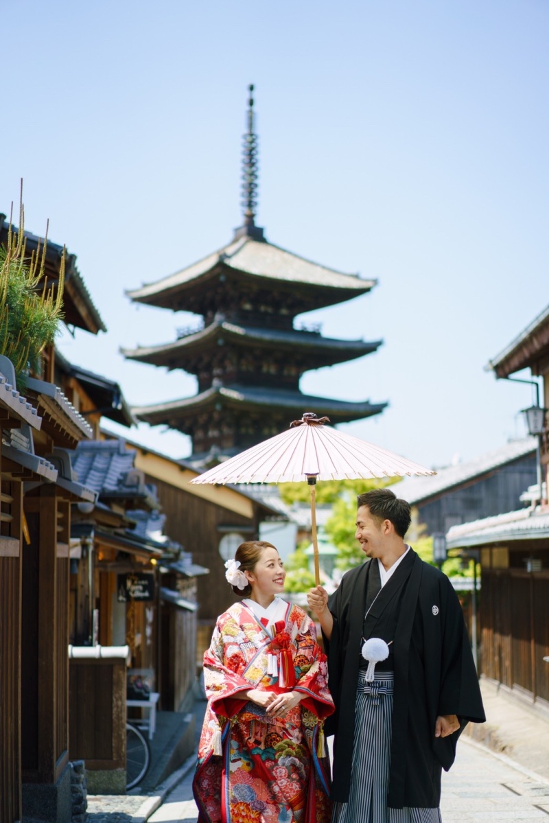 相合い傘であゆむ